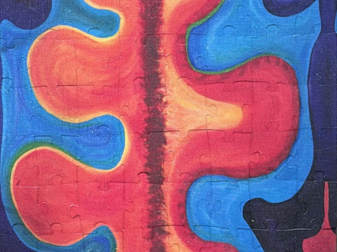 Artistic gift puzzle themed “The Spine Awakens“